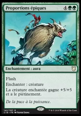 Commander 2018 - Proportions épiques