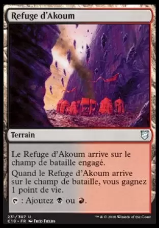 Commander 2018 - Refuge d\'Akoum