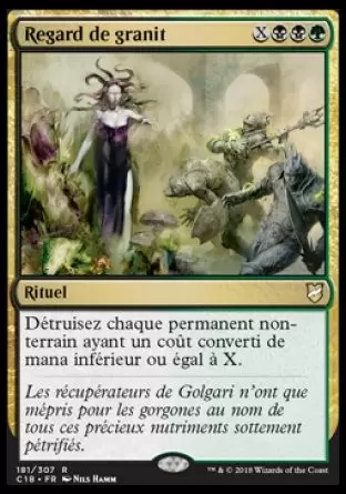 Commander 2018 - Regard de granit