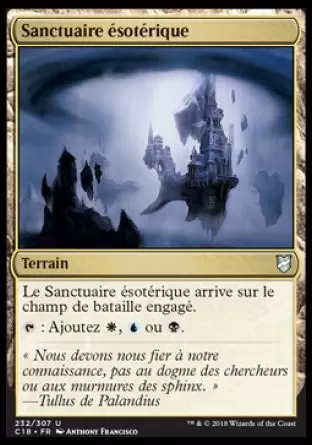 Commander 2018 - Sanctuaire ésotérique