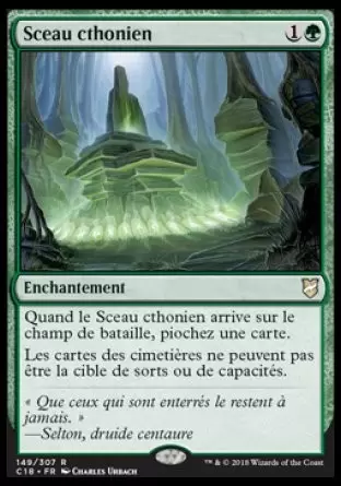 Commander 2018 - Sceau cthonien