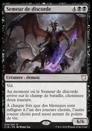 Commander 2018 - Semeur de discorde