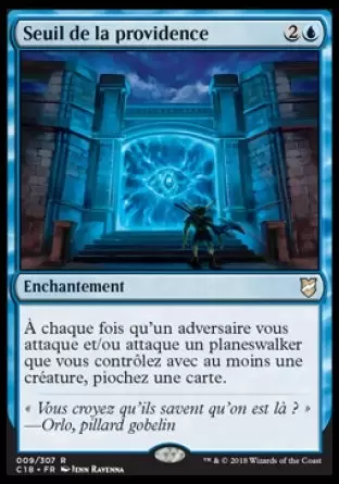 Commander 2018 - Seuil de la providence