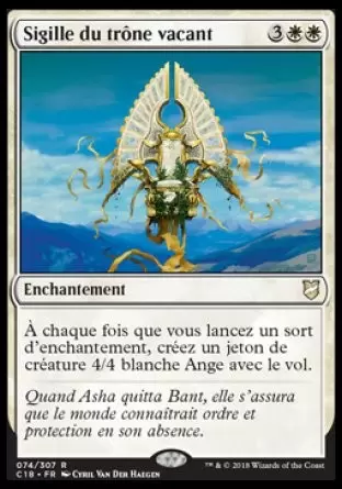 Commander 2018 - Sigille du trône vacant