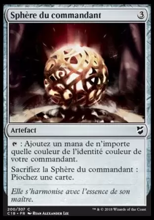 Commander 2018 - Sphère du commandant