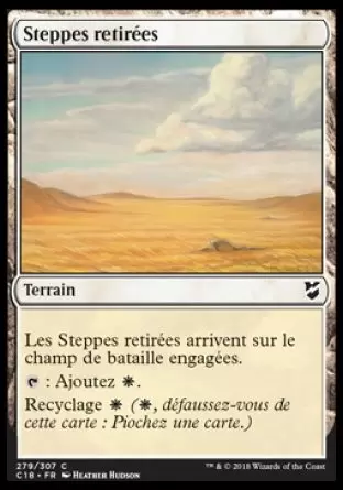 Commander 2018 - Steppes retirées