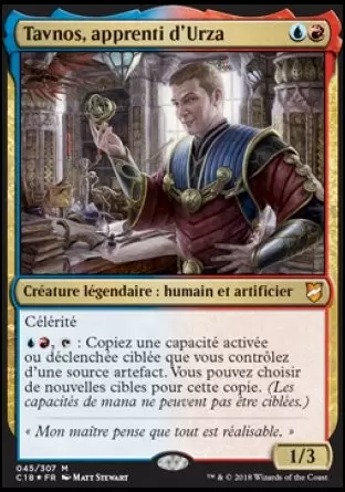 Commander 2018 - Tavnos, apprenti d\'Urza