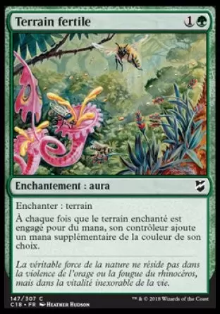 Commander 2018 - Terrain fertile