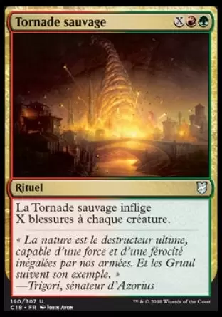 Commander 2018 - Tornade sauvage