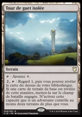 Commander 2018 - Tour de guet isolée