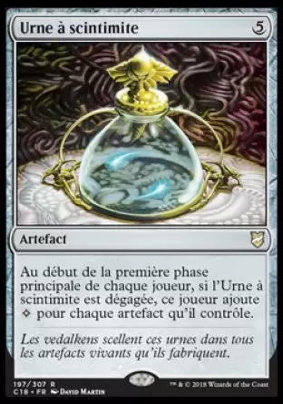 Commander 2018 - Urne à scintimite