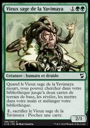 Commander 2018 - Vieux sage de la Yavimaya