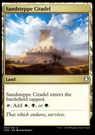 Commander Anthology Vol. II - Citadelle de la steppe de sable
