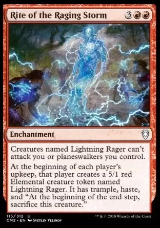 Commander Anthology Vol. II - Rituel de l\'orage en furie
