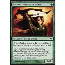 Archer tireur à la volée