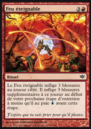 Conflux - Feu éteignable