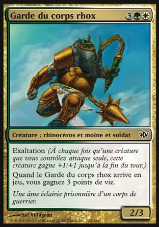 Conflux - Garde du corps rhox