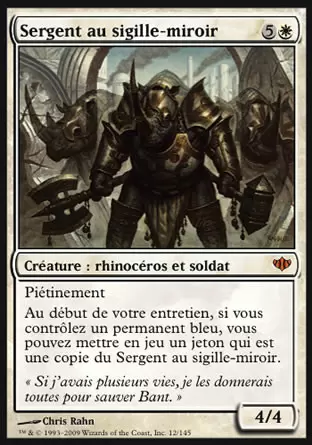 Conflux - Sergent au sigille-miroir