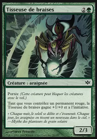 Conflux - Tisseuse de braises