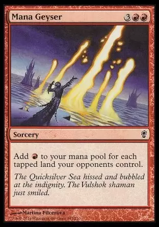 Conspiracy - Geyser de mana