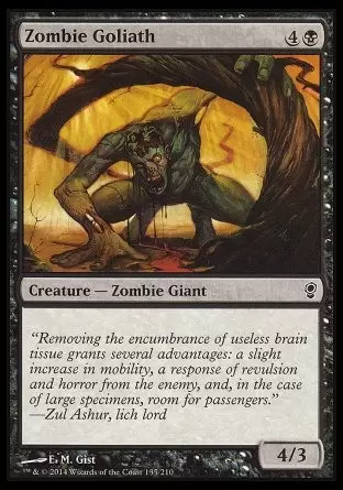Conspiracy - Goliath zombie