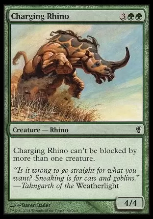 Conspiracy - Rhinocéros fougueux