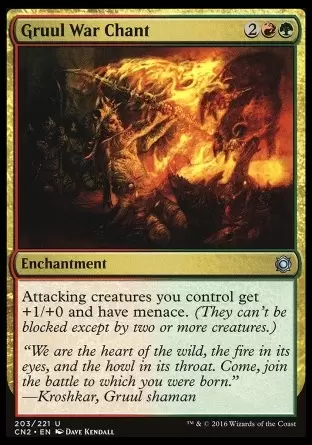 Conspiracy: Take the Crown - Gruul War Chant