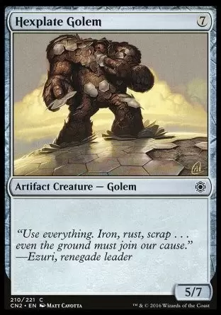 Conspiracy: Take the Crown - Hexplate Golem