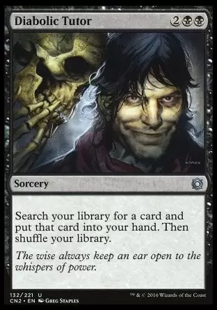 Conspiracy: Take the Crown - Diabolic Tutor
