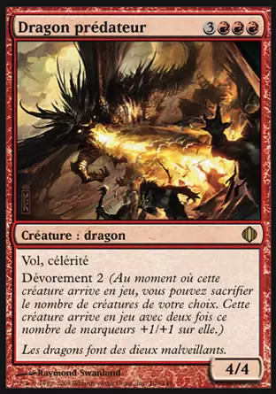 Eclats d\'Alara - Dragon prédateur