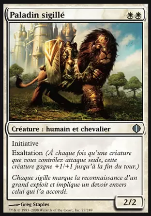 Eclats d\'Alara - Paladin sigillé