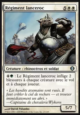 Eclats d\'Alara - Régiment lanceroc