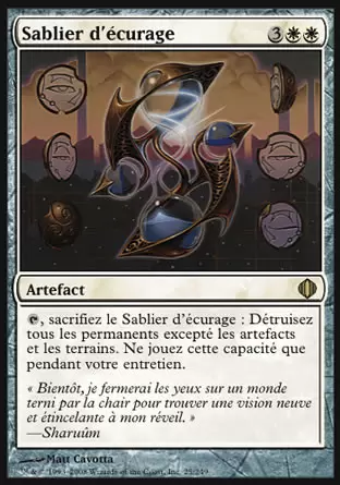 Eclats d\'Alara - Sablier d\'écurage