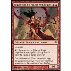 Taquineuse de ronces hématiques