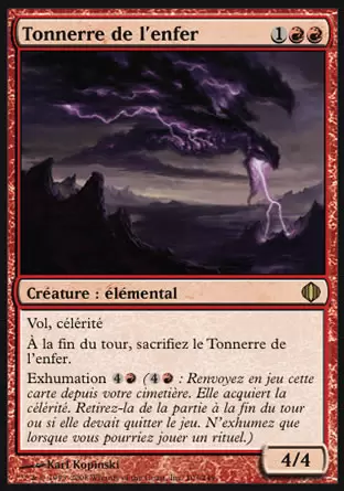 Eclats d\'Alara - Tonnerre de l\'enfer