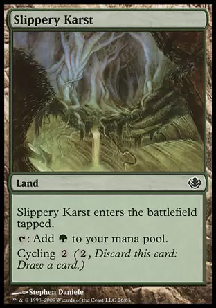 Garruk vs. Liliana - Karst glissant