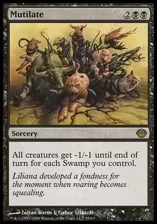 Garruk vs. Liliana - Mutilation