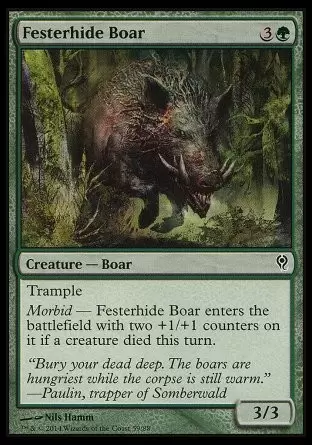 Jace vs. Vraska - Sanglier peautride