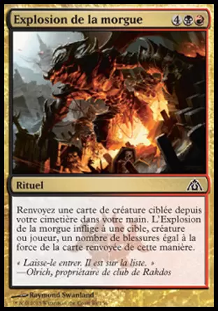 Le Labyrinthe du Dragon - Explosion de la morgue