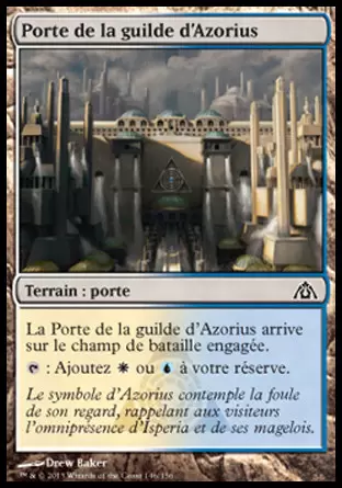 Le Labyrinthe du Dragon - Porte de la guilde d\'Azorius