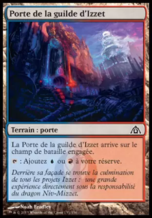 Le Labyrinthe du Dragon - Porte de la guilde d\'Izzet