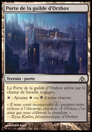 Le Labyrinthe du Dragon - Porte de la guilde d\'Orzhov