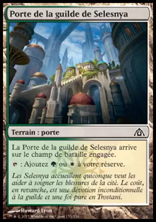 Le Labyrinthe du Dragon - Porte de la guilde de Selesnya