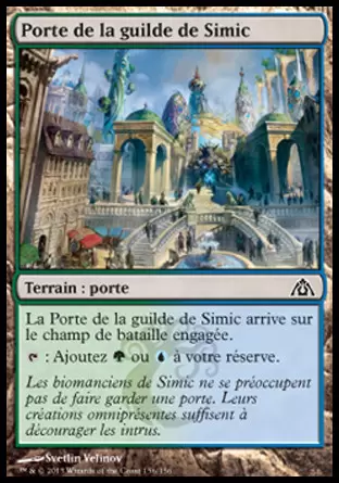 Le Labyrinthe du Dragon - Porte de la guilde de Simic