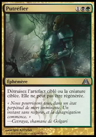 Le Labyrinthe du Dragon - Putréfier