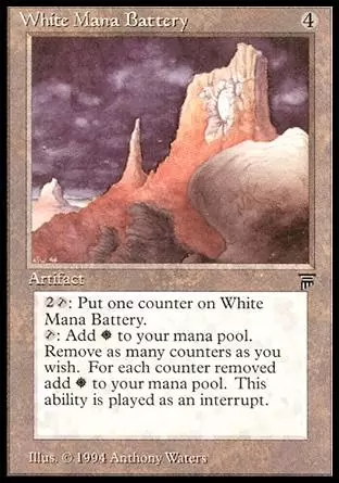 Legends - Accumulateur de mana blanc