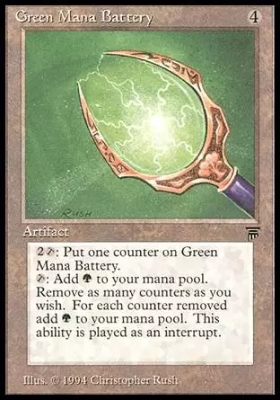 Legends - Accumulateur de mana vert