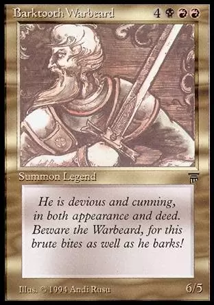 Legends - Barktooth Warbeard