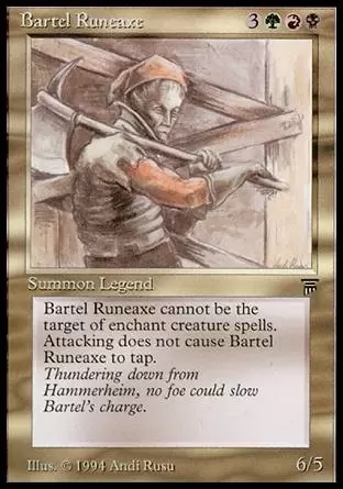 Legends - Bartel Runeaxe