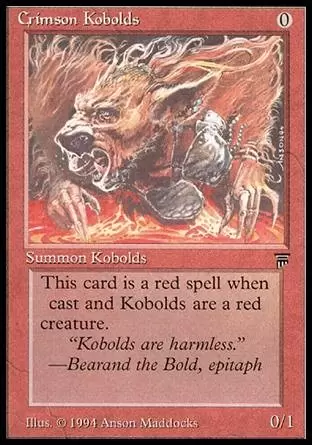 Legends - Crimson Kobolds